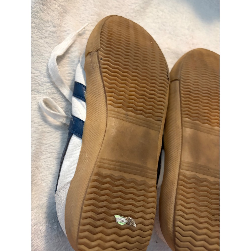 Gola Badminton Sneakers Retro White Navy Gum Sole Low Top Trainers US 7 EU 38 - Picture 10 of 10